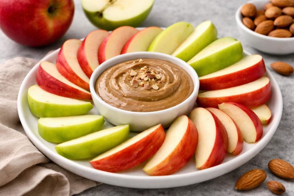 Apple with Almond Butter