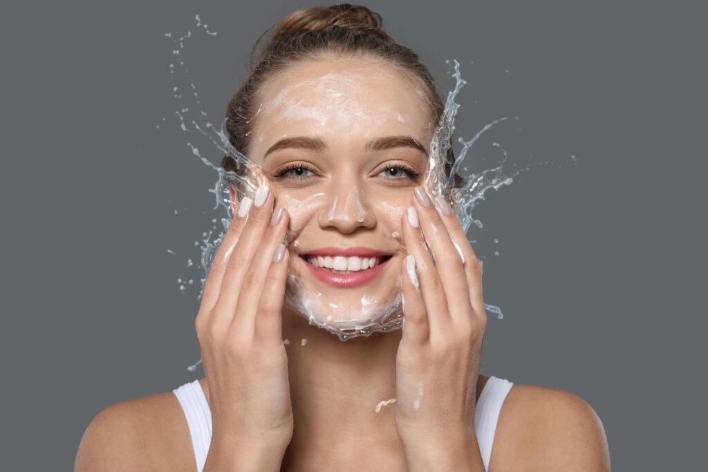 Cold Water Face Splash