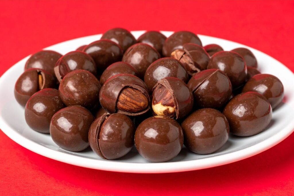 Dark Chocolate and Almonds
