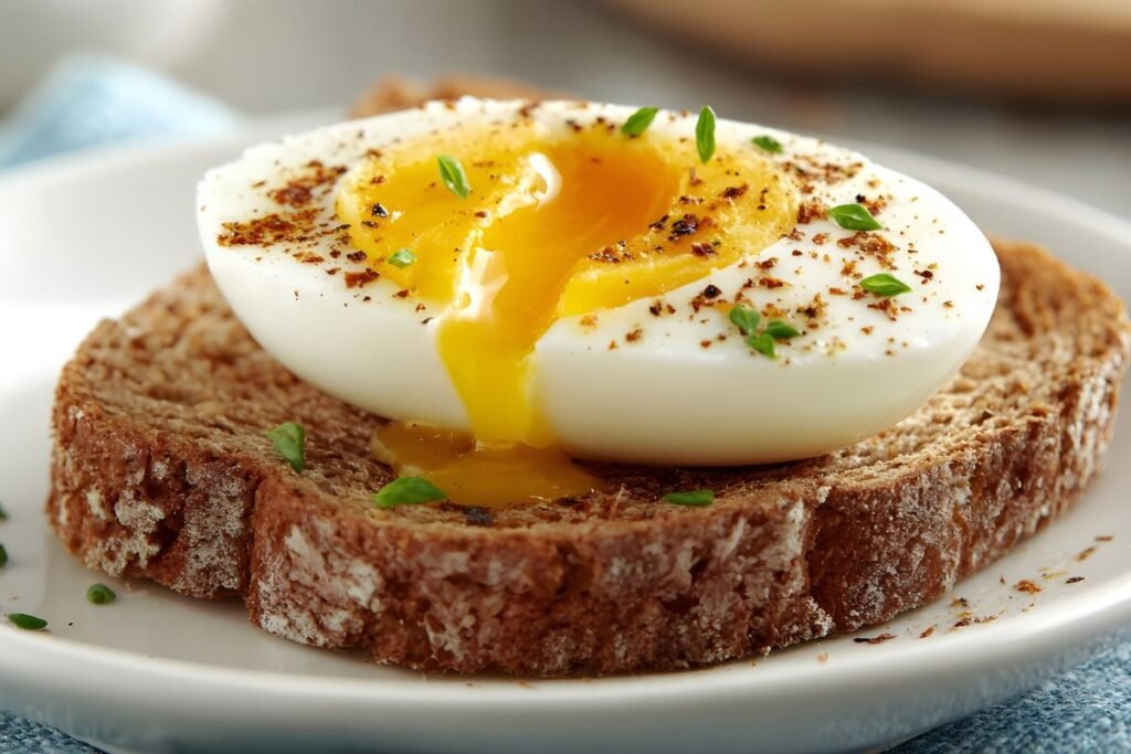 Hard-Boiled Eggs with Everything Bagel Seasoning