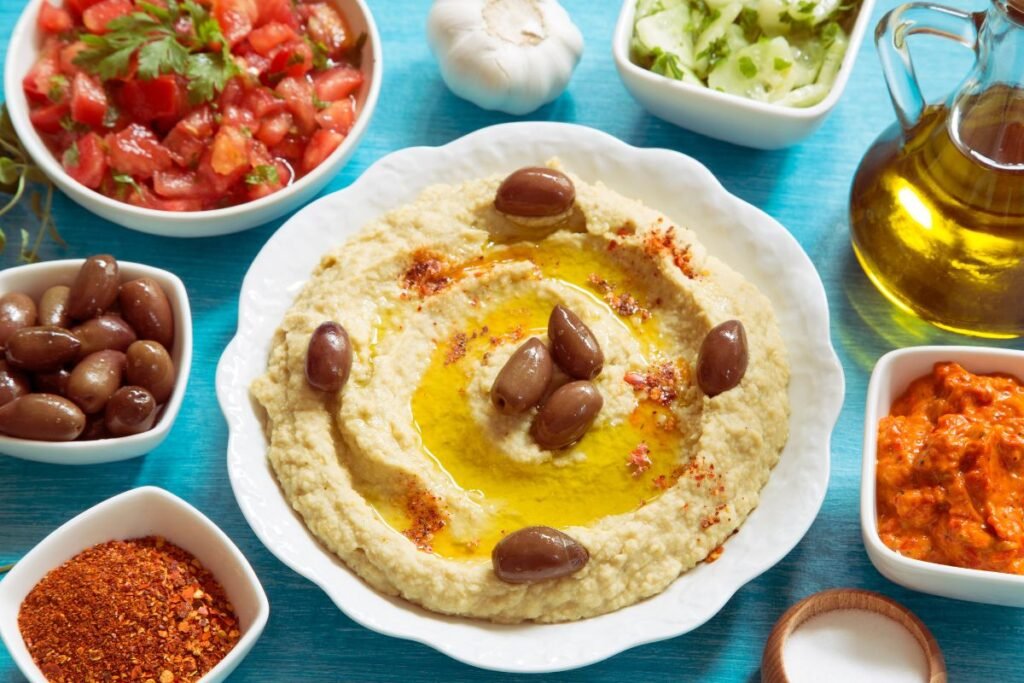 Hummus and Veggies